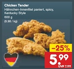 Chicken Tender im Angebot bei Netto Marken-Discount in Siegen Chicken Tender Angebote bei Netto Marken-Discount Siegen für 5,99 €