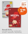 Sticks 2 in 1 im tegut Prospekt Sticks 2 in 1 von Nescafé im aktuellen tegut Prospekt für 1,99 €