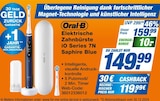 Elektrische Zahnbürste iO Series 7N Saphire Blue von Oral-B im aktuellen expert Prospekt