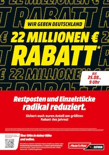 Küche Angebot im aktuellen MediaMarkt Saturn Prospekt auf Seite 1