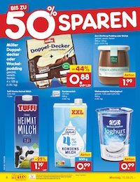 Milch Angebot im aktuellen Netto Marken-Discount Prospekt auf Seite 8