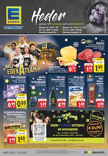 EDEKA Prospekt der Woche "Aktuelle Angebote" Seite 1, 08.12.2025 bis 13.12.2025 für Wickede Aktueller EDEKA Prospekt "Aktuelle Angebote" Seite 1 von 34 Seiten für Wickede