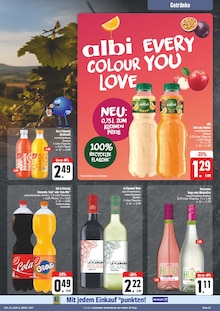 Cola im aktuellen EDEKA Prospekt (Erlangen) Cola im EDEKA Prospekt "Wir lieben Lebensmittel!" mit 28 Seiten (Erlangen)