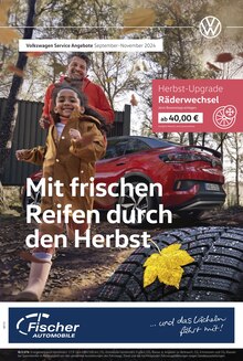 Volkswagen Prospekt Mit frischen Reifen durch den Herbst mit  Seite in Amberg und Umgebung