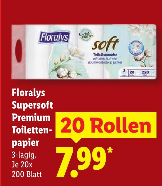 Supersoft Premium Toilettenpapier