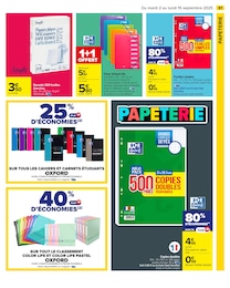 Prix et réduction Feuille Simple dans le prospectus Carrefour en cours Offre Feuille Simple dans le catalogue Carrefour du moment à la page 63