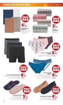 Promo Chaussettes dans le catalogue Super U du moment à la page 30