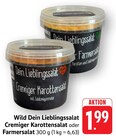 Dein Lieblingssalat Cremiger Karottensalat im Angebot bei EDEKA in Rottenburg Dein Lieblingssalat Cremiger Karottensalat Angebote von Wild bei EDEKA Rottenburg für 1,99 €