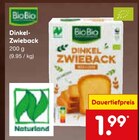 Dinkel-Zwieback von BioBio im aktuellen Netto Marken-Discount Prospekt für 1,99 €