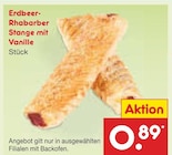 Erdbeer-Rhabarber Stange mit Vanille im Angebot bei Netto Marken-Discount in Niederkassel Erdbeer-Rhabarber Stange mit Vanille Angebote bei Netto Marken-Discount Niederkassel für 0,89 €
