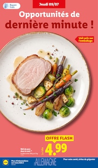 Catalogue Lidl, 09/07/2026 - 15/07/2026, Au coeur de nos régions !, 68 pages Prospectus Lidl en cours, "Au coeur de nos régions !", 68 pages