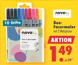 Duo-Fasermaler von novooo creative für 1,49 € bei Mäc-Geiz im Angebot Duo-Fasermaler von novooo creative im aktuellen Mäc-Geiz Prospekt