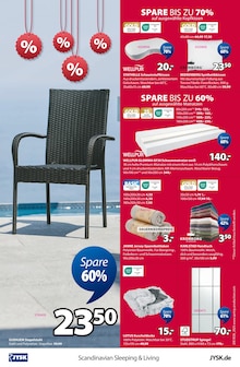 Spannbettlaken im JYSK Prospekt "Scandinavian Sleeping & Living - SPARE BIS ZU 70%" mit 9 Seiten (Solingen (Klingenstadt))