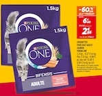 Croquettes pour chat adulte saumon - PURINA ONE en promo chez Netto Tours à 2,56 €