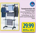 Turmwäscheständer XXL Angebote von HSP bei diska Amberg für 29,99 €