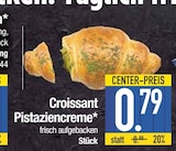 Croissant Pistaziencreme im EDEKA Prospekt Croissant Pistaziencreme von im aktuellen EDEKA Prospekt für 0,79 €