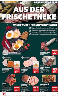 Fleisch im aktuellen Kaufland Prospekt (Hamburg) Fleisch im Kaufland Prospekt "Hier bin ich richtig" mit 78 Seiten (Hamburg)