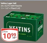 Aktuelle Veltins Angebote bei GLOBUS in Siegen (Universitätsstadt) Aktuelles Lager Hell Angebot bei GLOBUS in Siegen (Universitätsstadt) ab 10,99 €