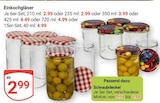 GLOBUS - Einkochgläser Angebot im Prospekt Einkochgläser bei GLOBUS im Prospekt "" für 0,79 €