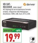 HD-SAT-RECEIVER "DVBS-206HD" Angebote von Denver bei Marktkauf Düsseldorf für 19,99 €