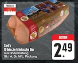 Carl's 10 frische fränkische Eier im Angebot bei E center in Erlangen Carl's 10 frische fränkische Eier Angebote von Franken bei E center Erlangen für 2,49 €