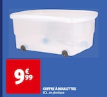 Promo Coffre à roulettes à 9,99 € dans le catalogue Auchan Supermarché à La Queue-les-Yvelines