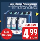 Mineralwasser Angebote von Gerolsteiner bei E center Wermelskirchen für 4,99 €