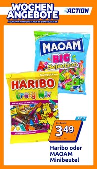 Haribo im aktuellen Action Prospekt (München) Haribo im Action Prospekt "Wochenangebote" mit 34 Seiten (München)