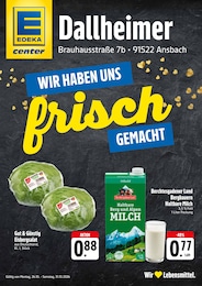 Supermarkt Prospekt von E center Colmberg E center Prospekt: "Wir haben uns frisch gemacht", 4 Seiten, 26.10.2026 - 31.10.2026