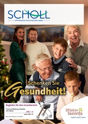 Aktueller Scholl Orthopädie-Schuhtechnik GmbH Sanitätshäuser Prospekt in Pforzheim und Umgebung, "Schenken Sie Gesundheit!" mit 6 Seiten, 12.11.2025 - 31.01.2026