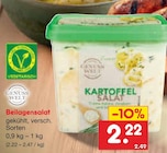 Kartoffelsalat von Genuss Welt für 2,22 € bei Netto Marken-Discount im Angebot Kartoffelsalat von Genuss Welt im aktuellen Netto Marken-Discount Prospekt