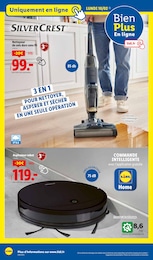 Offre Aspirateur Robot dans le catalogue Lidl du moment à la page 68