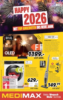 Aktueller MEDIMAX Prospekt "HAPPY 2026" Aktueller MEDIMAX Prospekt