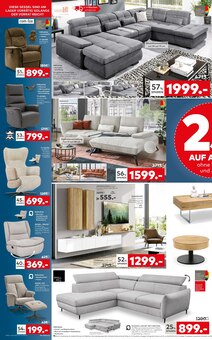 Sofa im porta Möbel Prospekt "SUPER-SPAR-TAGE" mit 4 Seiten (Osnabrück)
