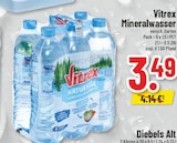 Mineralwasser im Angebot bei Trinkgut in Herford Mineralwasser Angebote von Vitrex bei Trinkgut Herford für 3,49 €