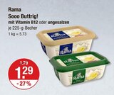 Sooo Buttrig! Angebote von Rama bei V-Markt Regensburg für 1,29 €