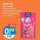 Cat Yums im V-Markt Prospekt Cat Yums von Vitakraft im aktuellen V-Markt Prospekt für 0,99 €