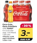 Coca-Cola, Coca-Cola Zero oder Fanta Angebote von Coca-Cola, Coca-Cola Zero, Fanta bei Netto mit dem Scottie Kamenz für 3,00 €