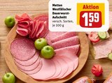 Aktuelles Westfälischer Dauerwurst-Aufschnitt Angebot bei REWE in Recklinghausen ab 1,59 €