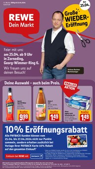 REWE Prospekt Dein Markt mit  Seiten