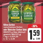 Kühne Gurken Angebote von Kühne bei EDEKA Schwabach für 1,59 €