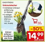 Unkrautstecher von EASYmaxx im aktuellen Netto Marken-Discount Prospekt für 14,99 €