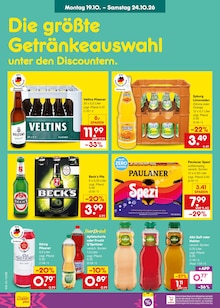 Wasser im aktuellen Netto Marken-Discount Prospekt (Mönchengladbach) Wasser im Netto Marken-Discount Prospekt "Aktuelle Angebote" mit 70 Seiten (Mönchengladbach)