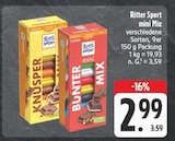 mini Mix Knusper Angebote von Ritter Sport bei EDEKA Bayreuth für 2,99 €