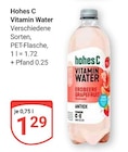 Vitamin Water im Angebot bei GLOBUS in Mannheim Vitamin Water Angebote von Hohes C bei GLOBUS Mannheim für 1,29 €