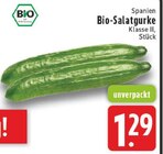 E center Oer-Erkenschwick - Bio-Salatgurke Angebot im Prospekt Bio-Salatgurke bei E center im Oer-Erkenschwick Prospekt für 1,29 €