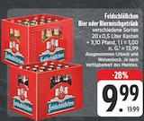 Bier oder Biermischgetränk bei EDEKA im Schleusingen Prospekt für 9,99 €