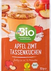 Tassenkuchen, Apfel Zimt im dm-drogerie markt Prospekt Tassenkuchen, Apfel Zimt von dmBio im aktuellen dm-drogerie markt Prospekt für 1,45 €