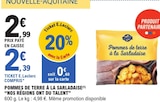 Pommes de terre à la Sarladaise - Nos régions ont du talent - E.Leclerc à Courbevoie Pommes de terre à la Sarladaise - Nos régions ont du talent en promo chez E.Leclerc Courbevoie à 2,39 €