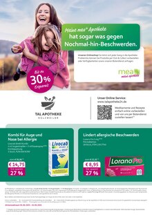 mea - meine apotheke Prospekt Unsere März-Angebote mit 4 Seiten